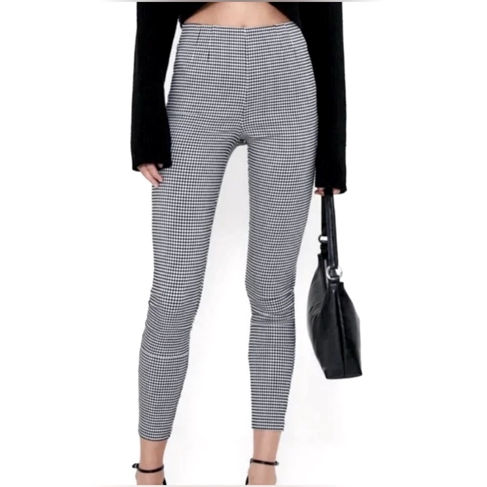 Zara Gingham pant.  Size small